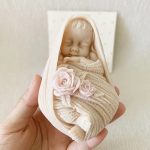 Bebek Mum Kokulutaş & Beton Silikon kalıp